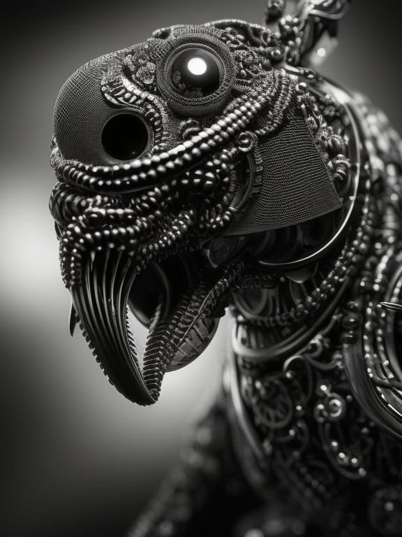 Black and White Ornaments