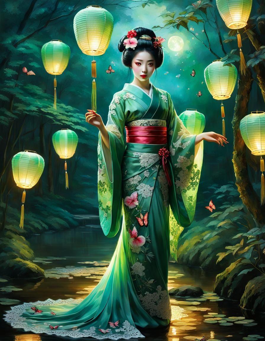 Magical Lanterns  by @Ash