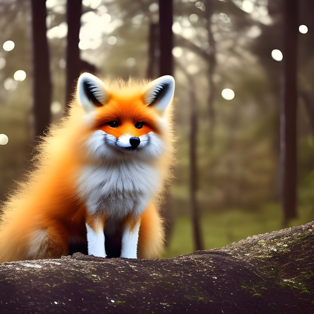 Grumpy fox