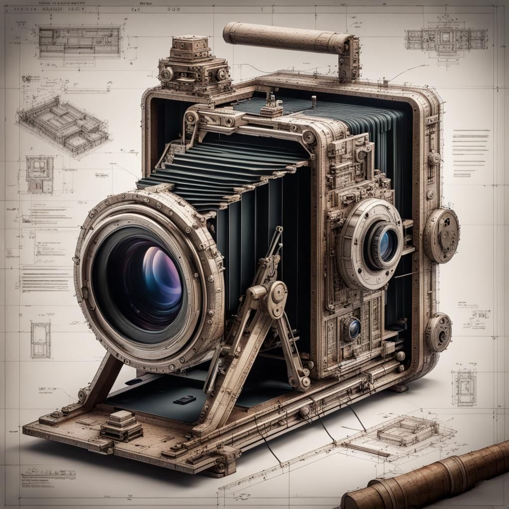 Ancient camera - AI Generated Artwork - NightCafe Creator
