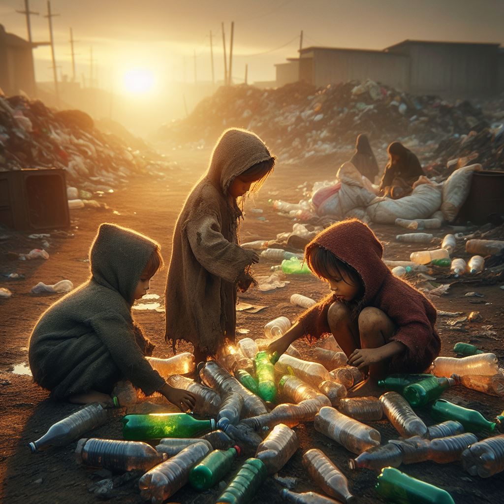 Landfill Fairytale children