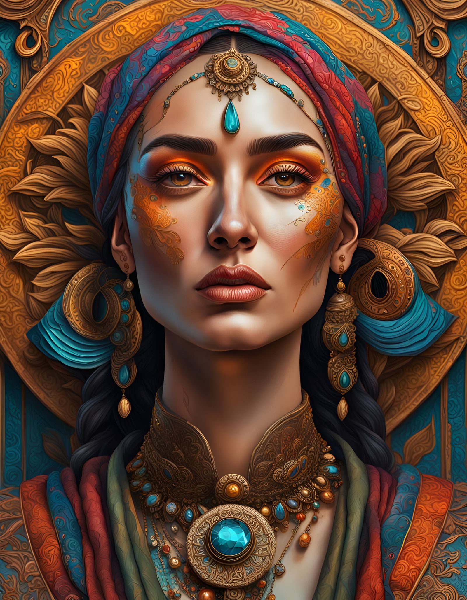 Gypsy Lady … - Ai Generated Artwork - Nightcafe Creator