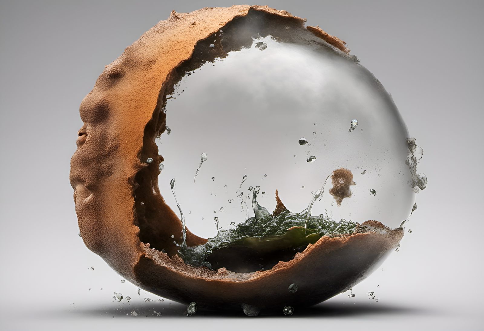 The World started in the drop of water #4