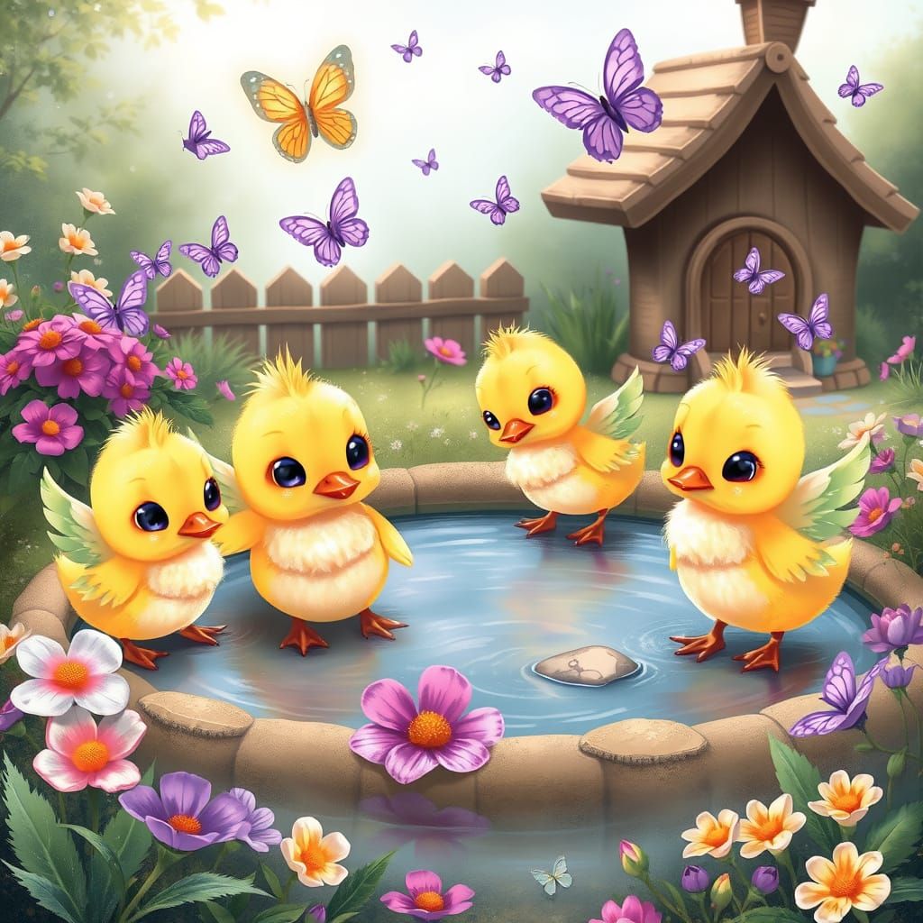 ALL DAY THERE WERE BUTTERFLIES UNTIL I CAME.