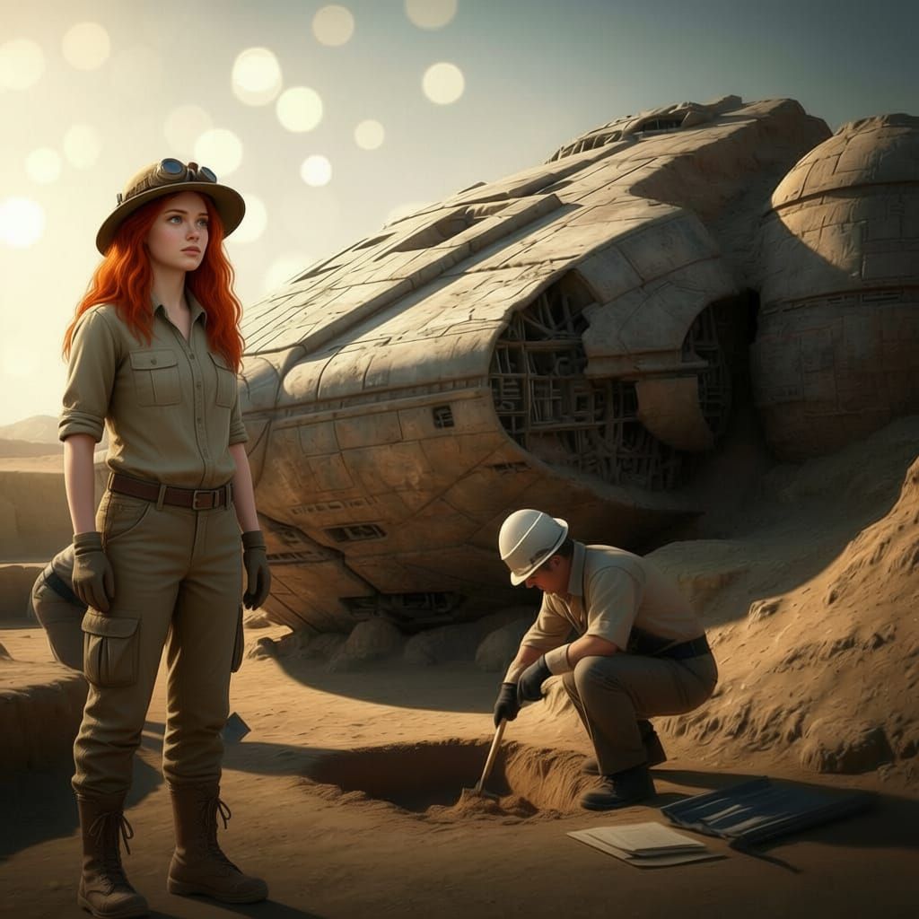 Shocking discovery of an ancient space ship