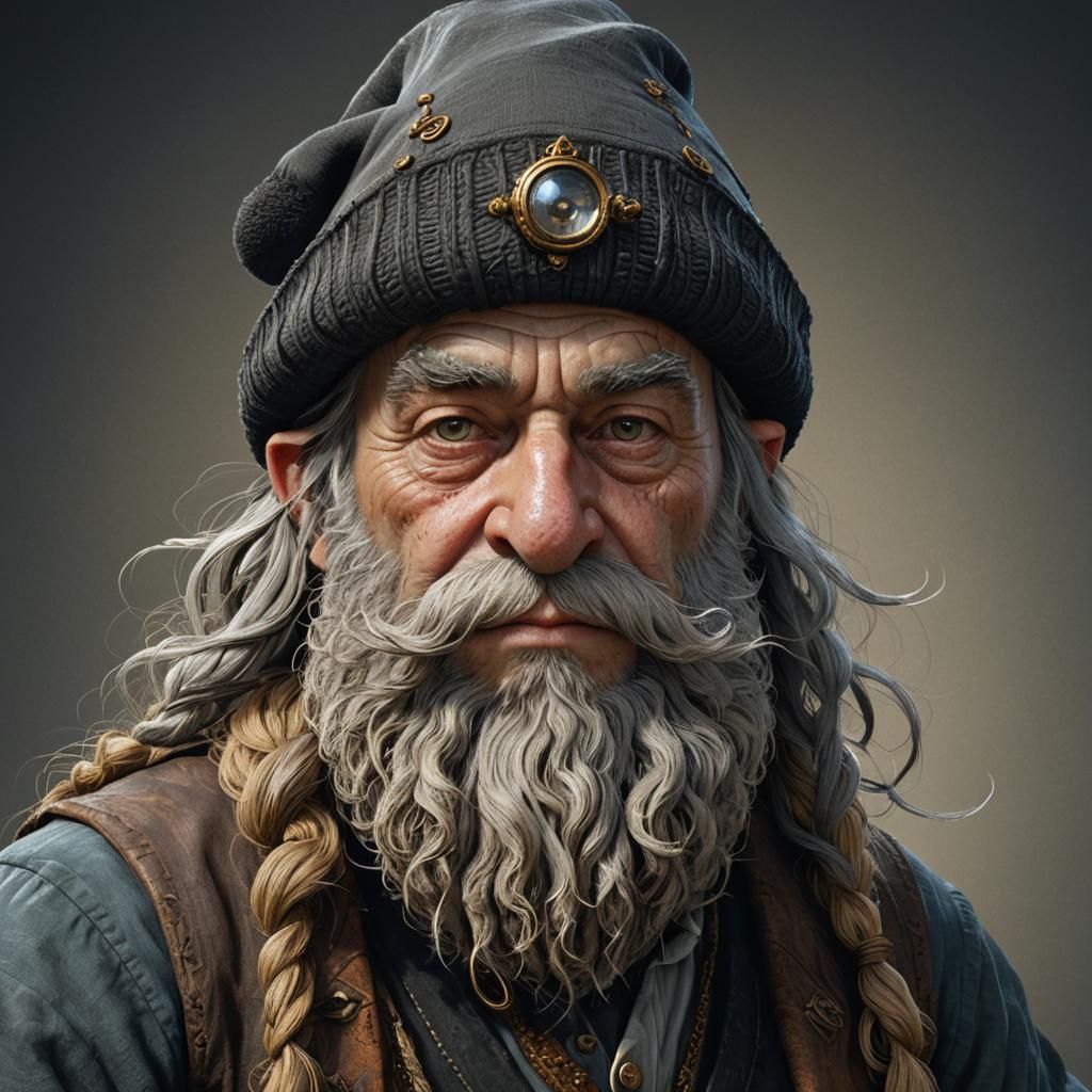 Grizzled Gnome Jeweler - AI Generated Artwork - NightCafe Creator