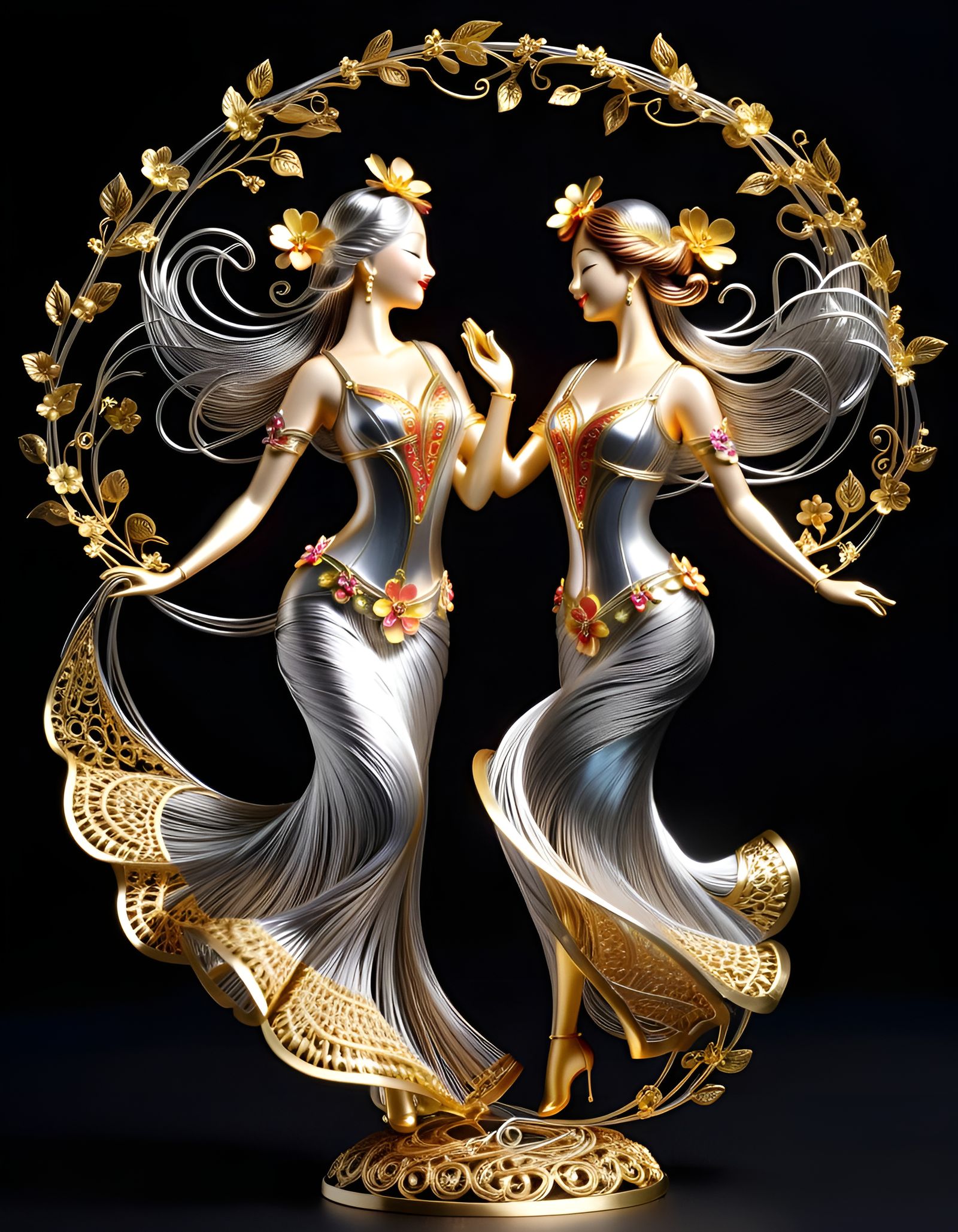 Gold and silver metalwork   by @DR - TEO