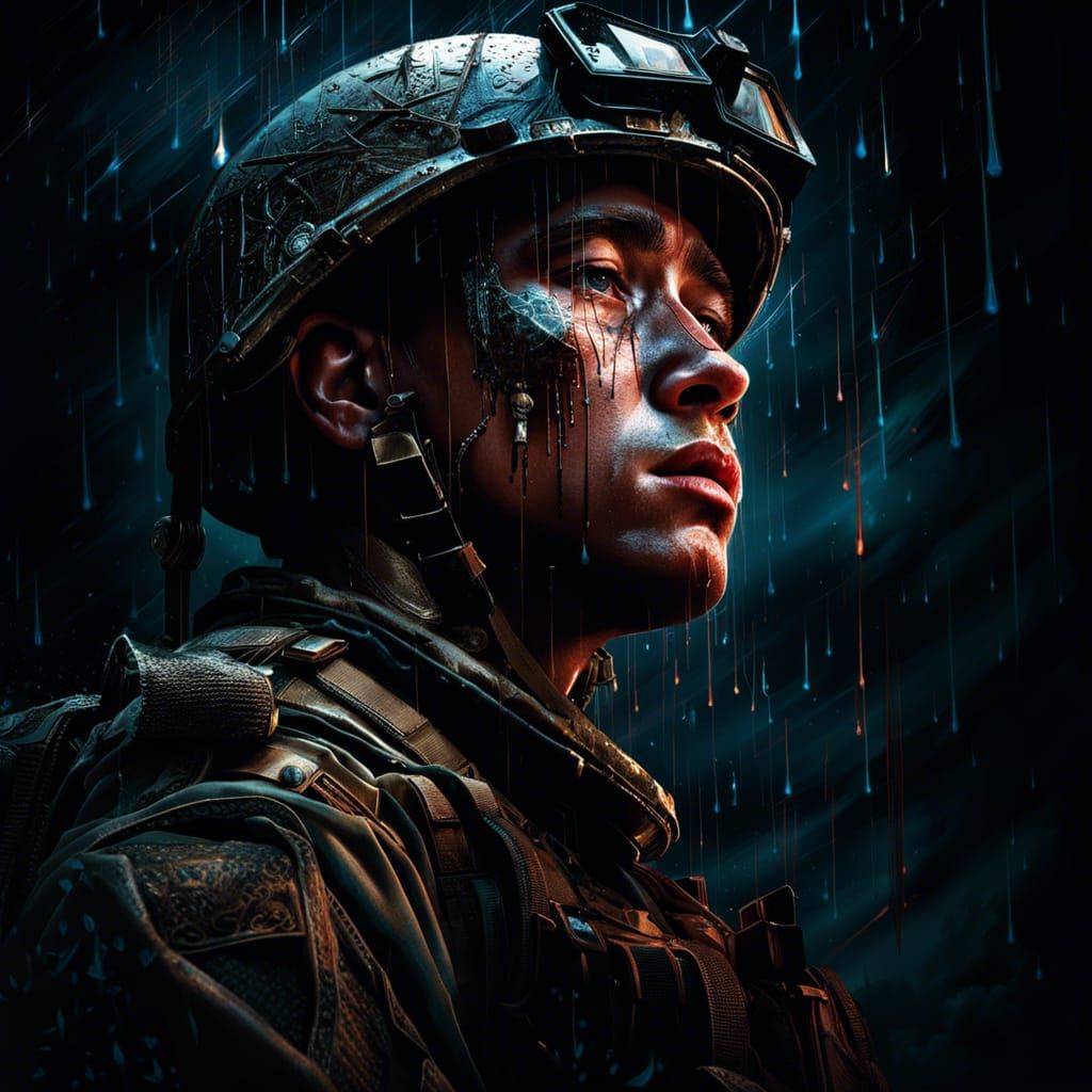 The Last Portrait  by @Keeg