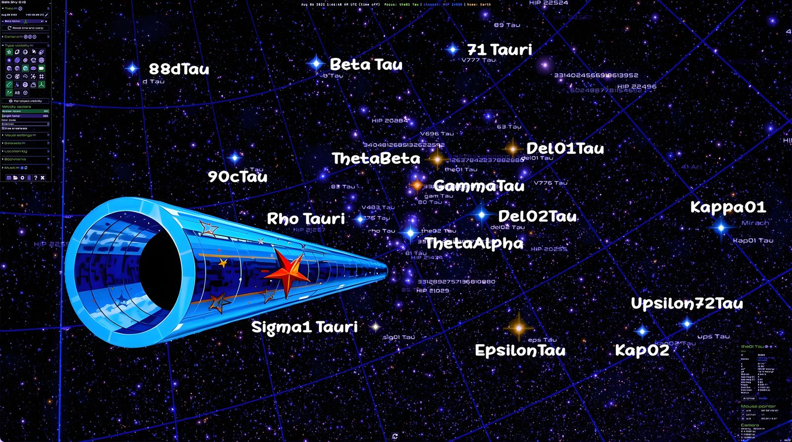 Hyades Cluster Core, Far Side