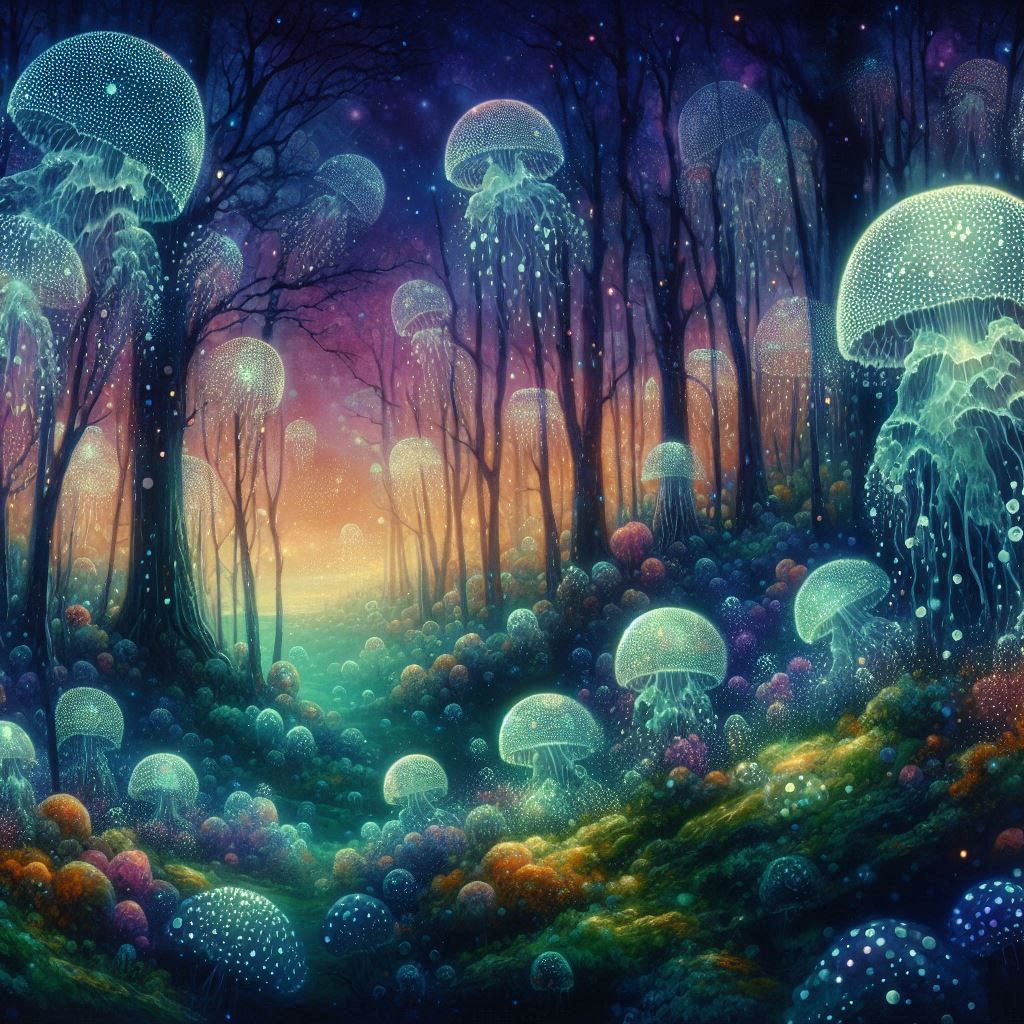 Polka dotted Jellyfish