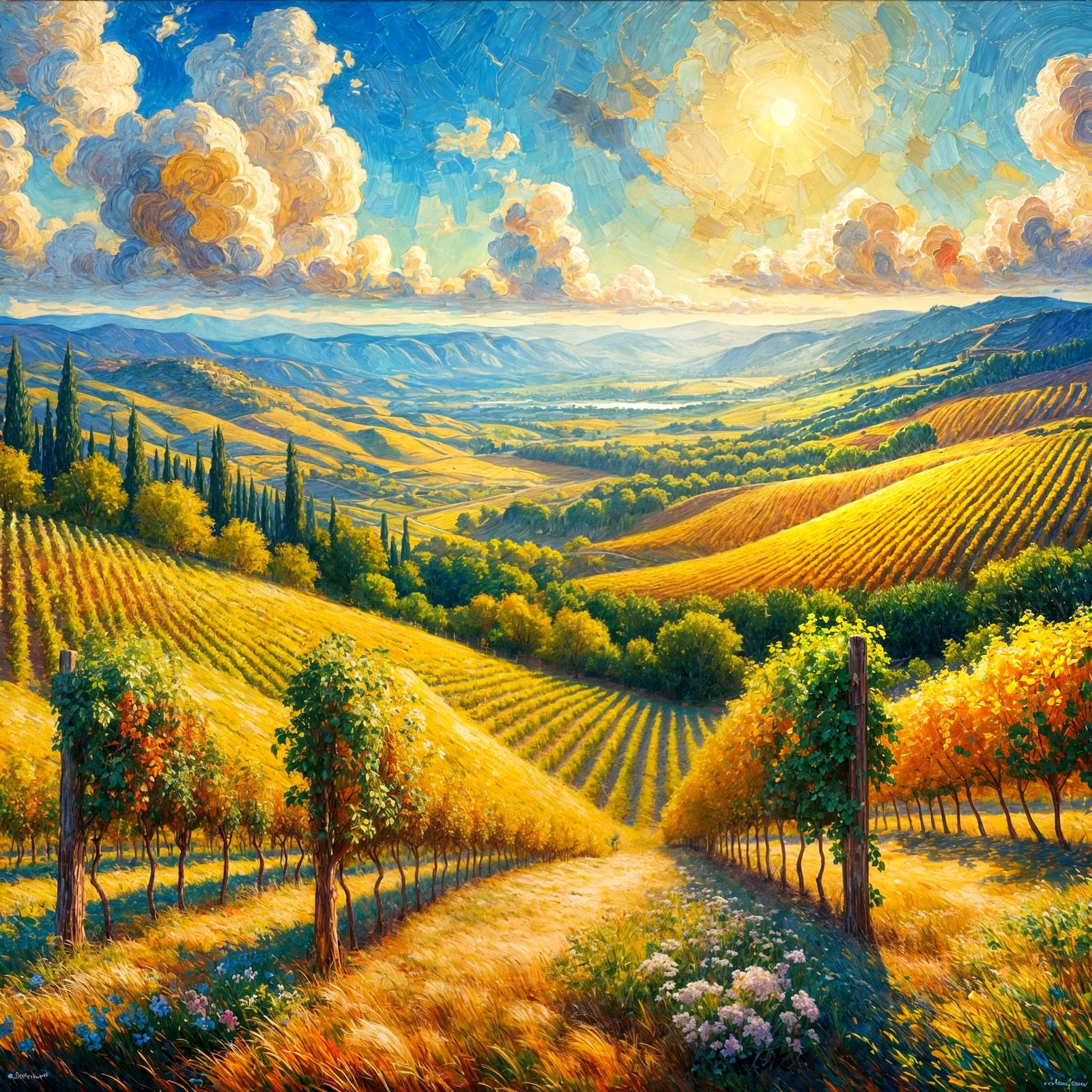 Wine Country  by @Dabbler