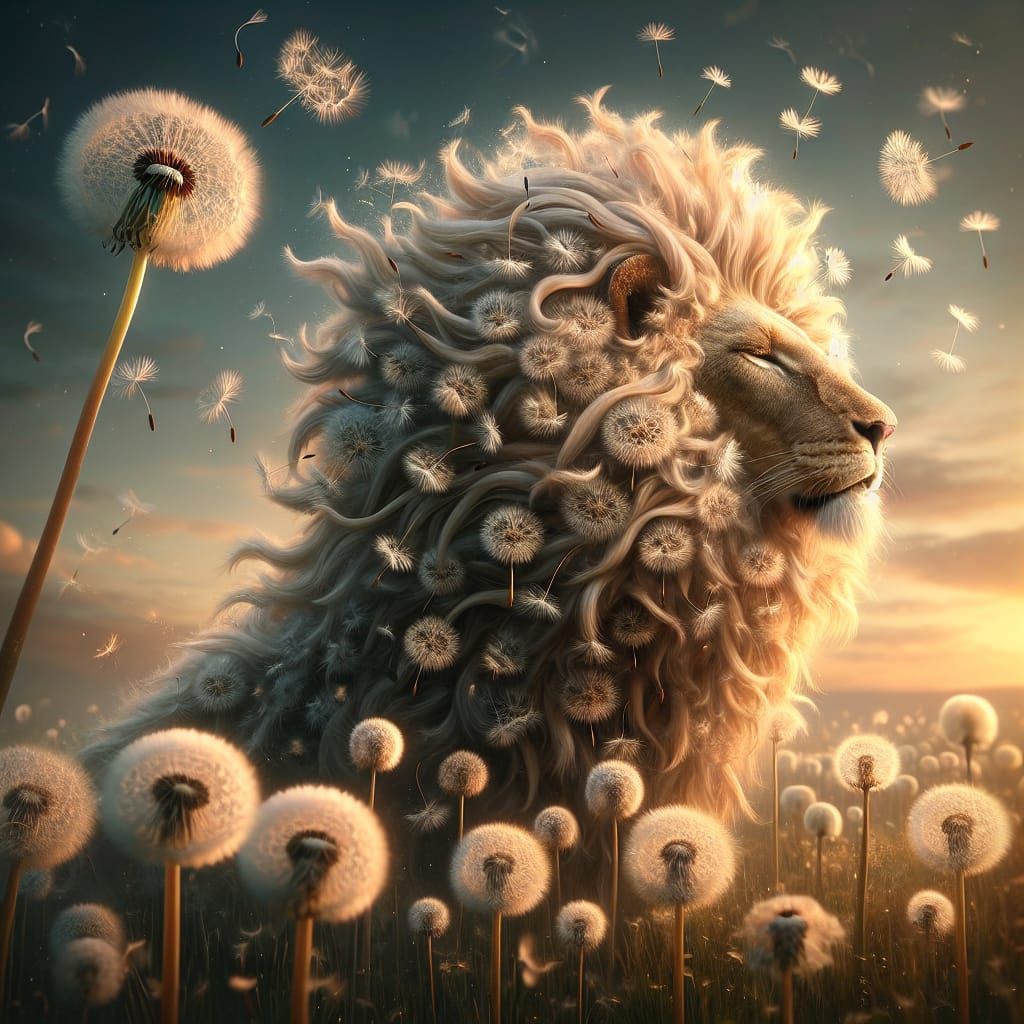 dandelion  by @Kindly Offer