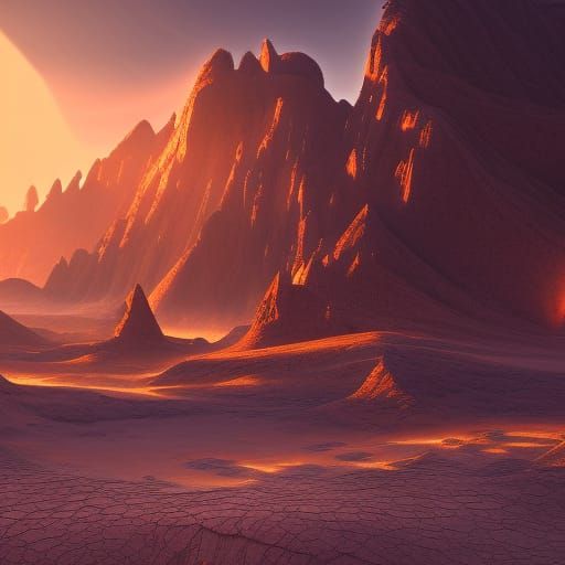 desert sunrise