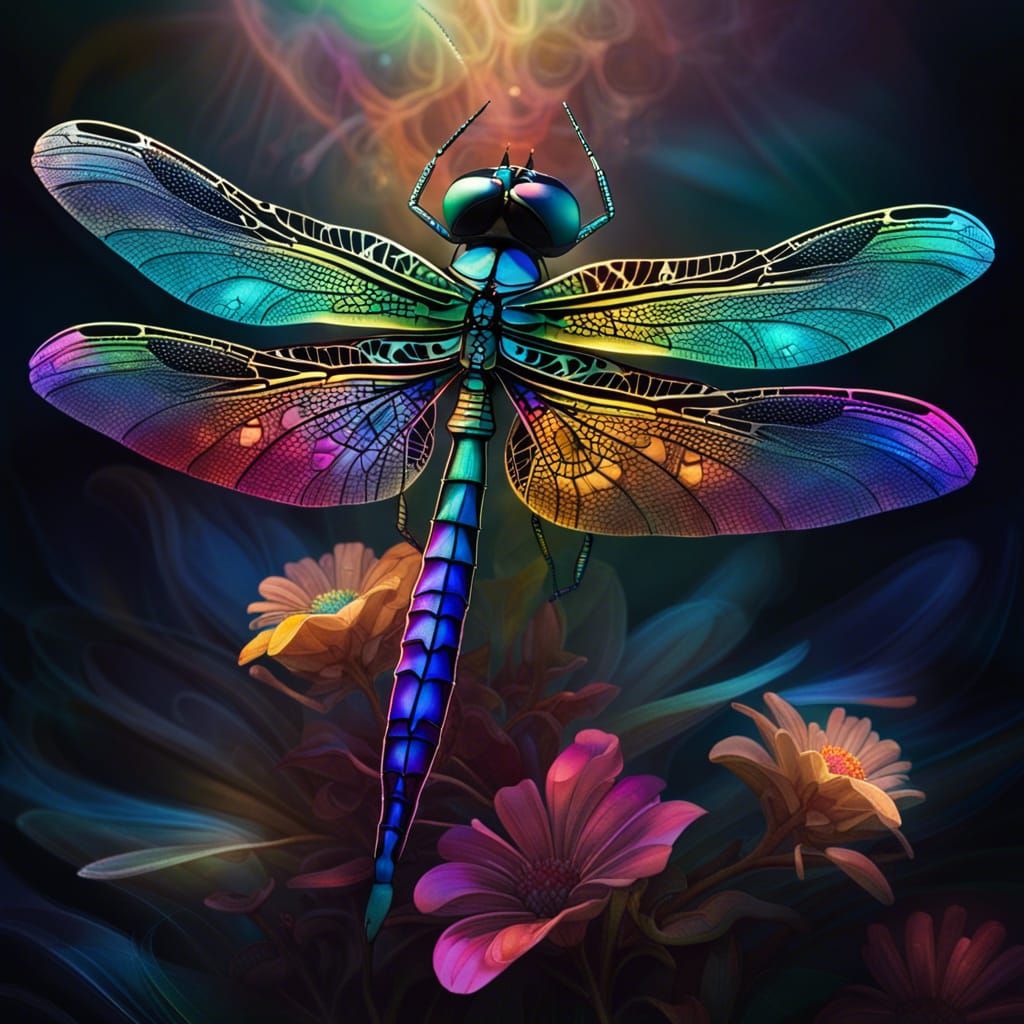 A Majestic Dragonfly   by @Shortcake 