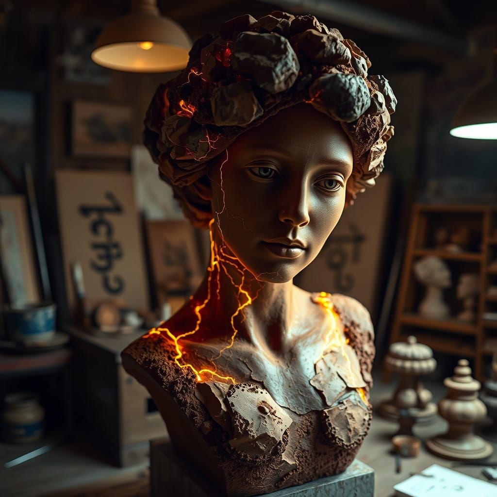 Breath of the Volcano  by @Camellia Lane