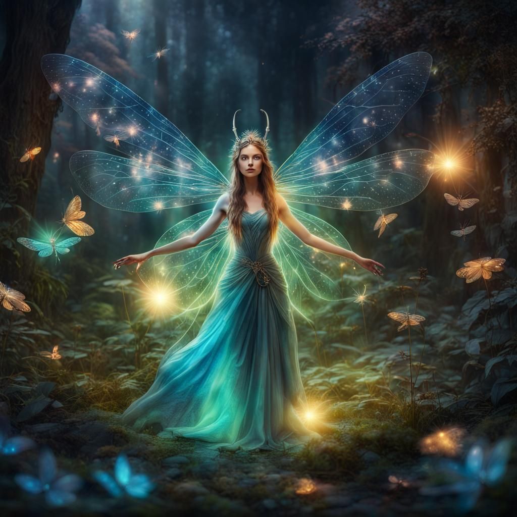 Magic Fairy - AI Generated Artwork - NightCafe Creator