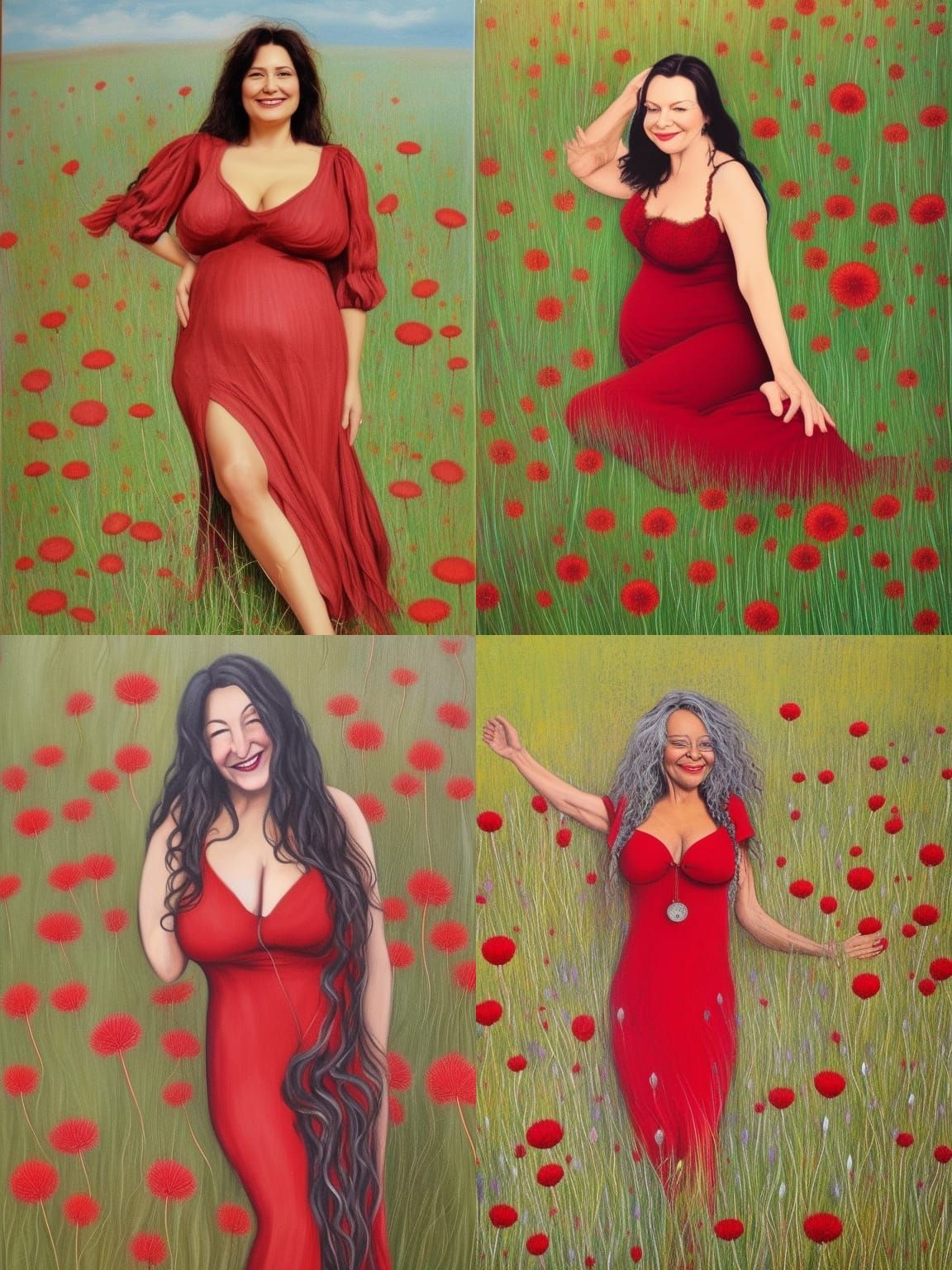 In A Meadow Of Love GORGEOUS 48 Year Old WOMAN Therapist BOHEMIAN LONG in-a-meadow-of-love-gorgeous-48-year-old-woman-therapist-bohemian-long