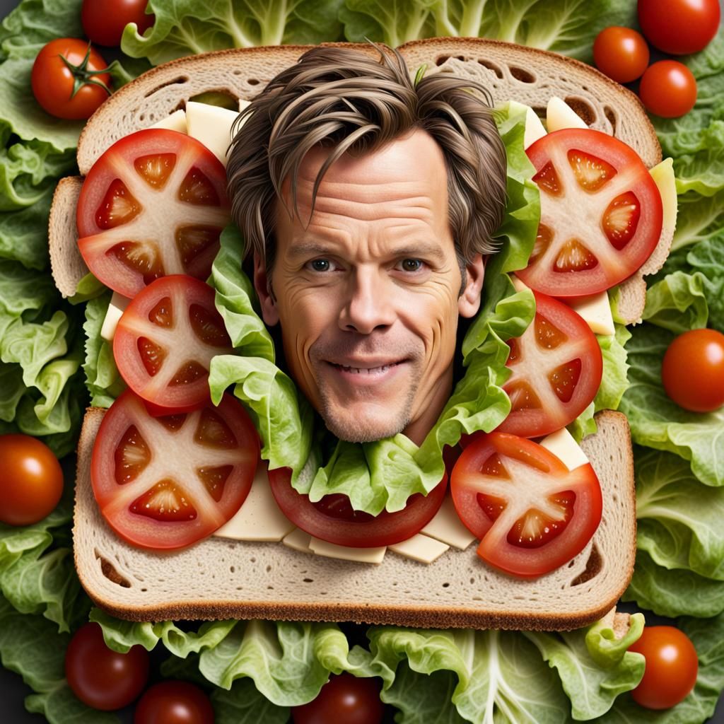 Kevin Bacon Sandwich  by @Atlaxa