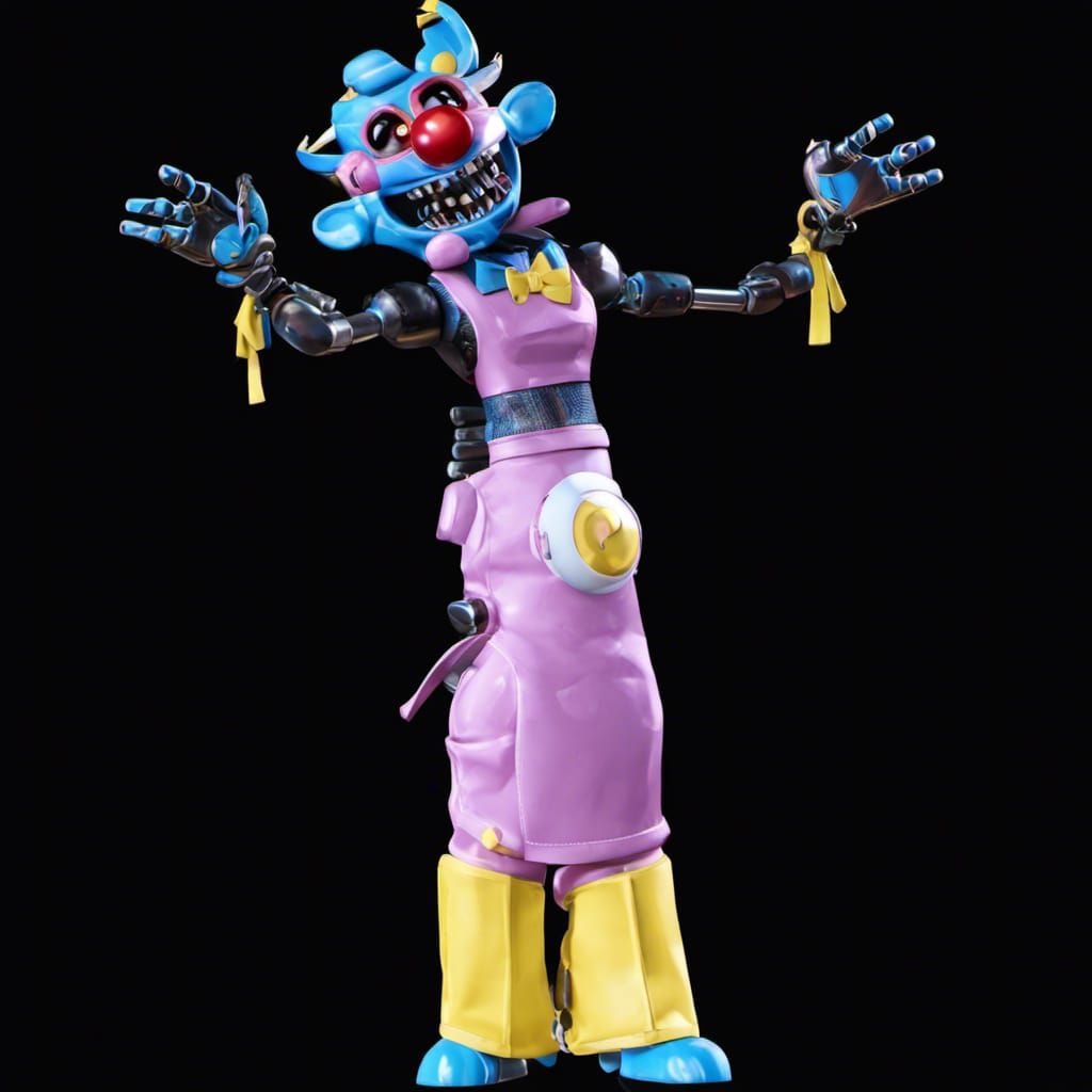 FNaF Daycare attendant Animatronic Character, Unreal Engine, yellow and ...