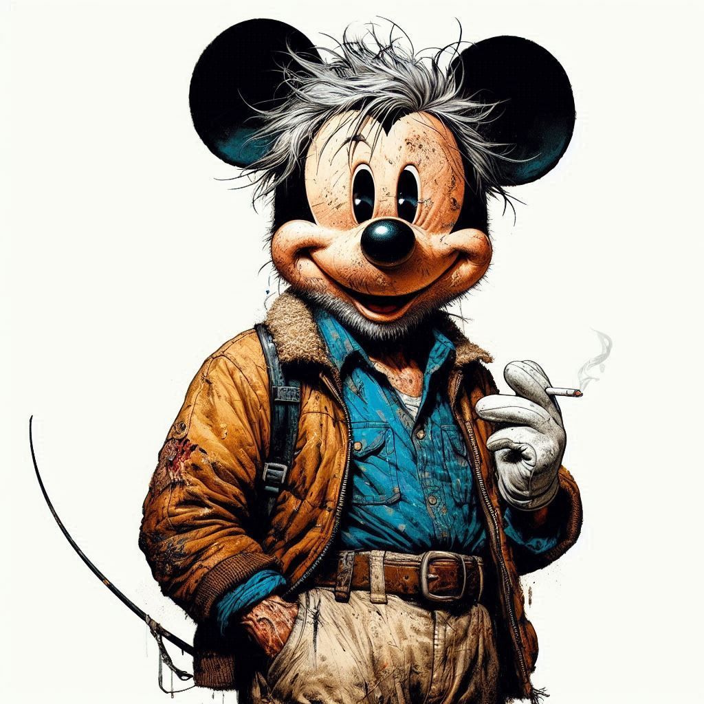 Old Mickey (DeeB prompt inspired)