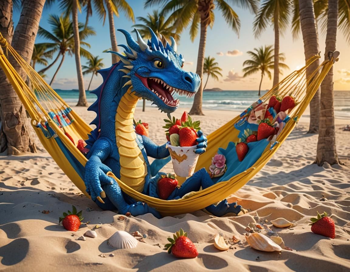 Woops! Too heavy for the hammock!  by @Nanou the only real one