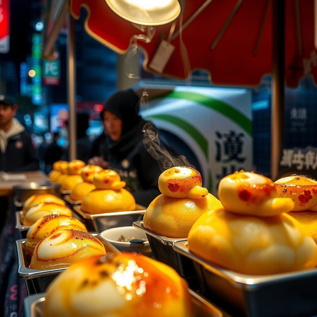 Takoyaki in Tokyo  by @IAP