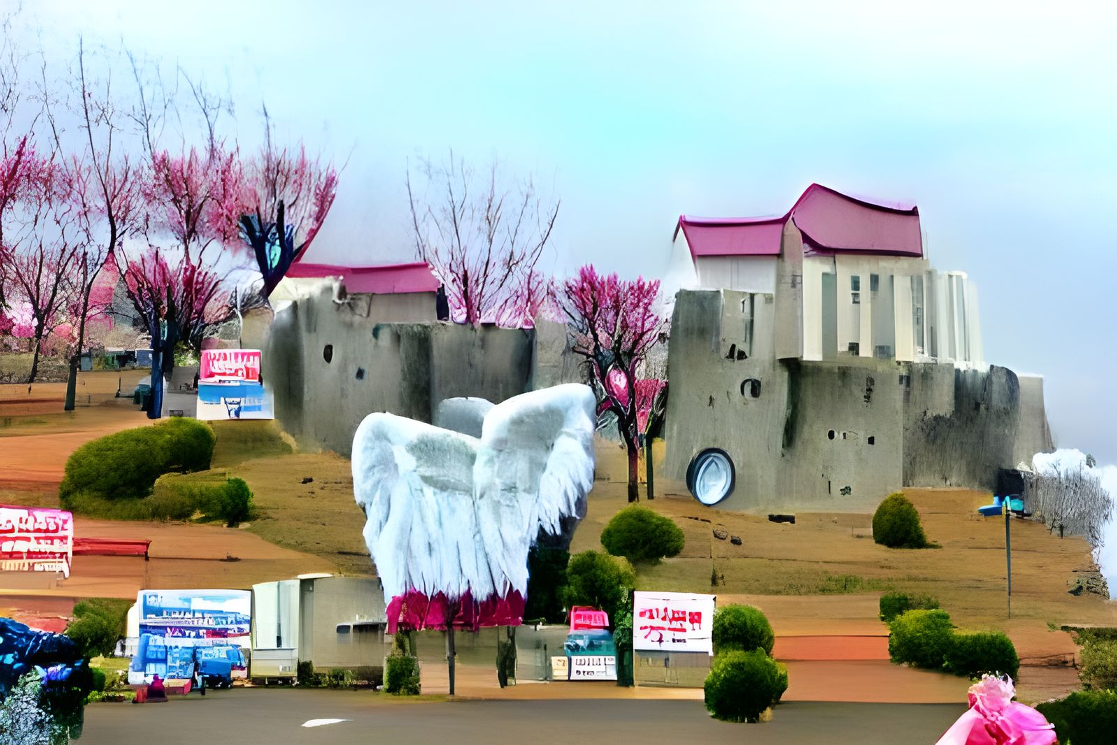 Heavenly castle