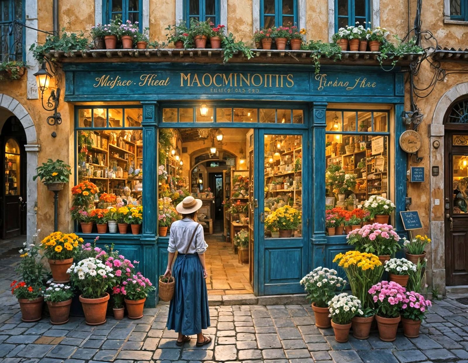 Small flower shop  by @Ramoneses