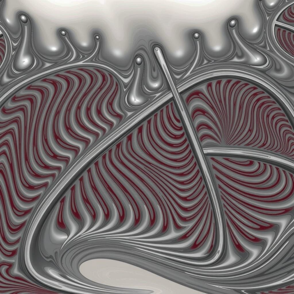  An intricate, delicate sculpture carved from a single block of marble, depicting a harmonious blend of abstract and realistic forms. One si... - Start Image 1