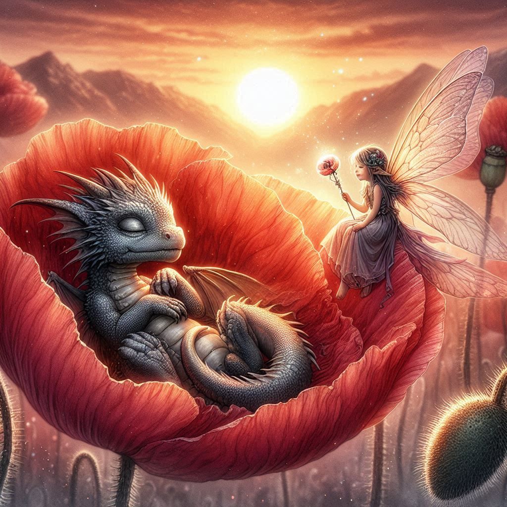 Sleep of the baby dragon