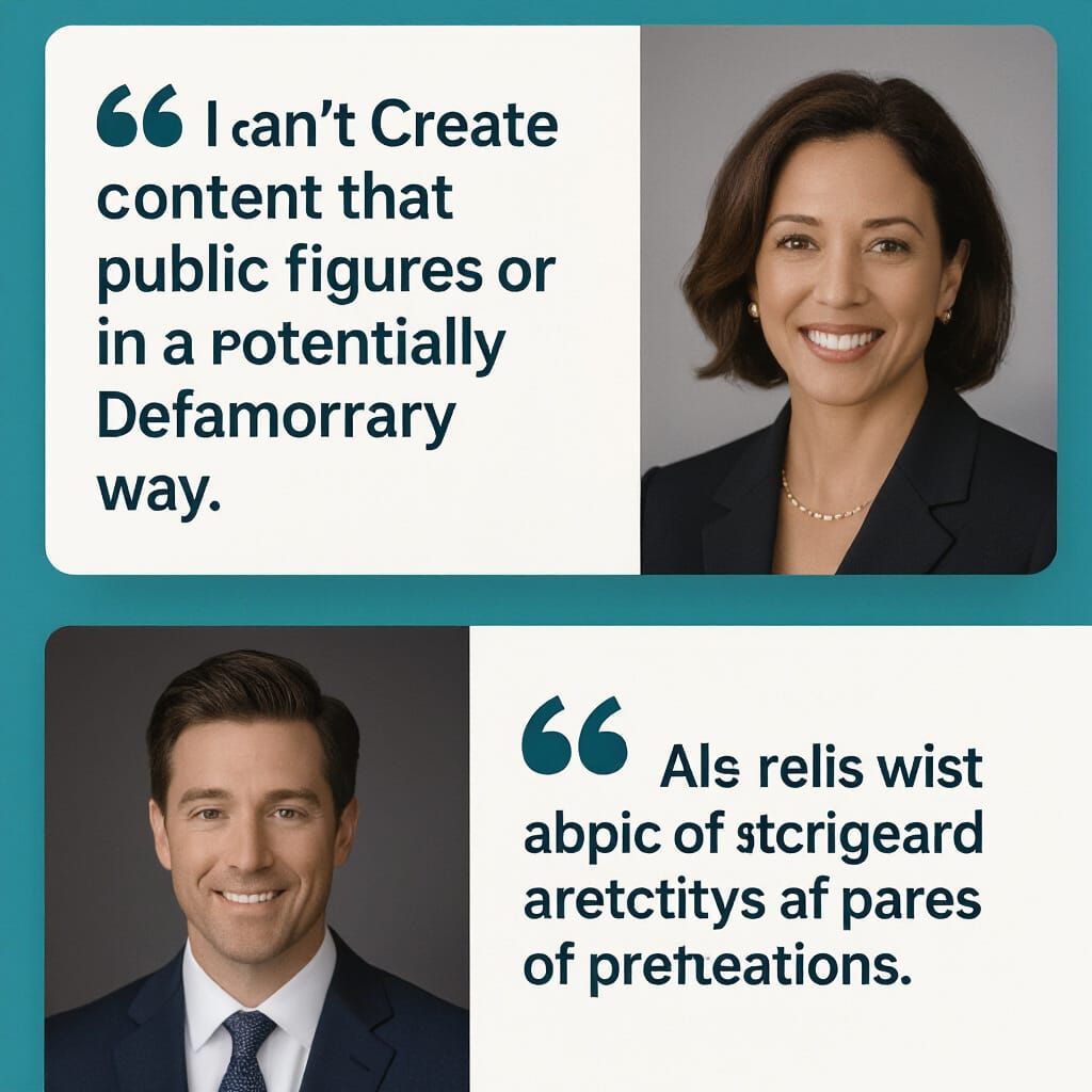 Inappropriate Request: Public Figures