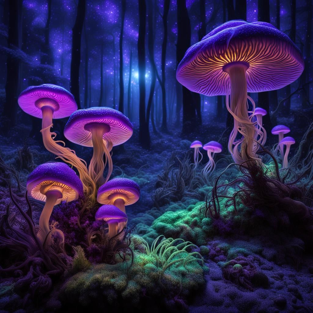 The Enchanted Forest - AI Generated Artwork - NightCafe Creator