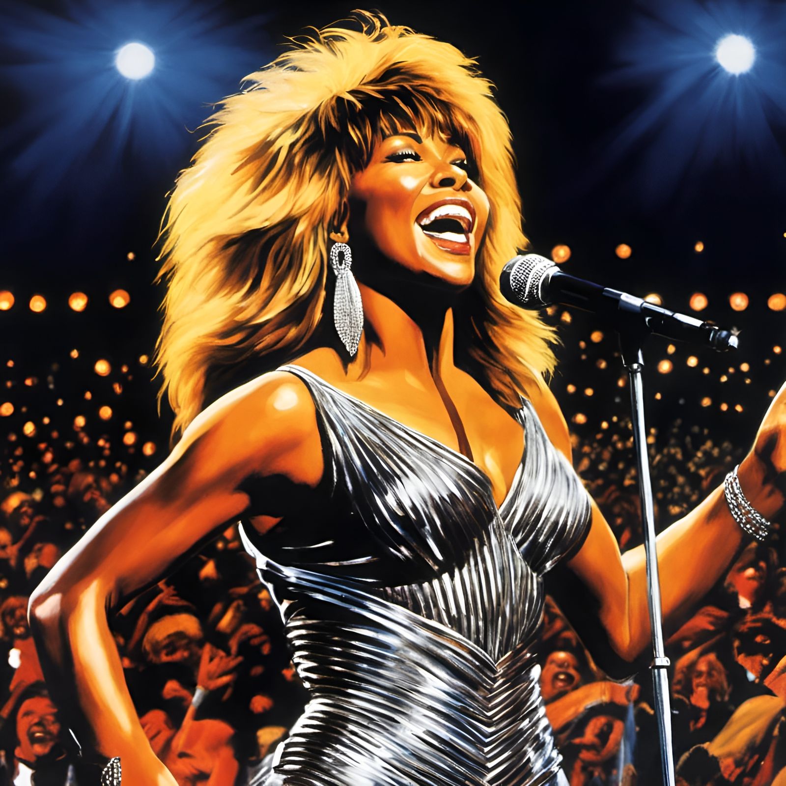 1980s Tina Turner Live!🎙️❤️‍🔥 *ENHANCED*