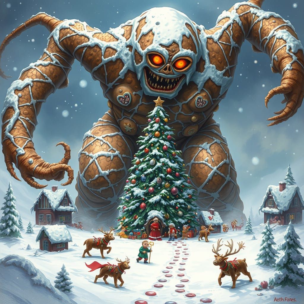 Gingerbad Man  by @Pandorica