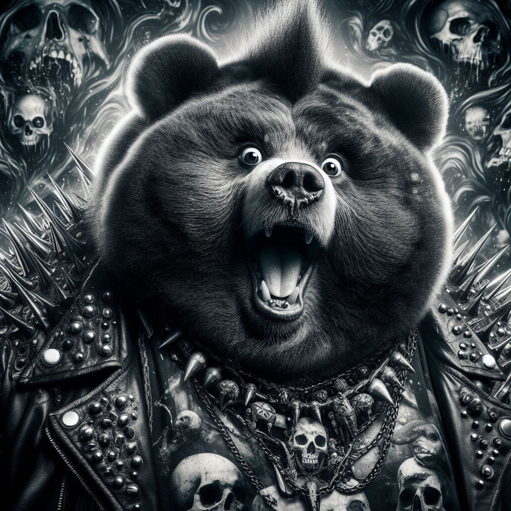Excited Metal Bear