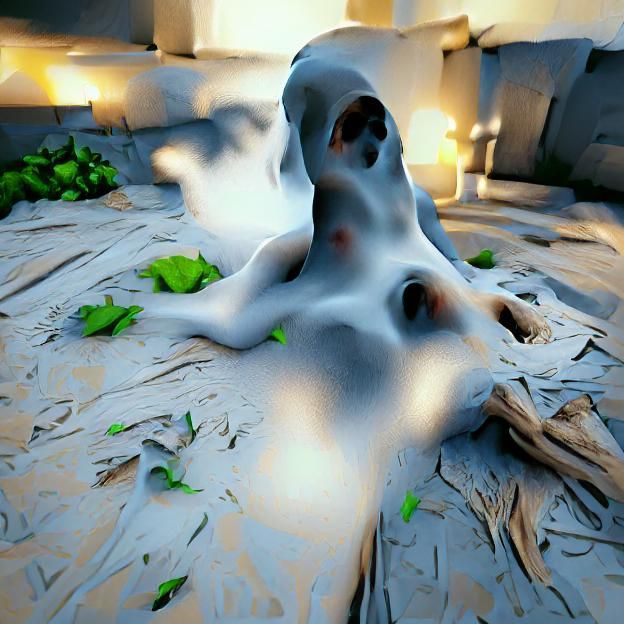ghost body degeneration decomposition unreal engine 8k resol...