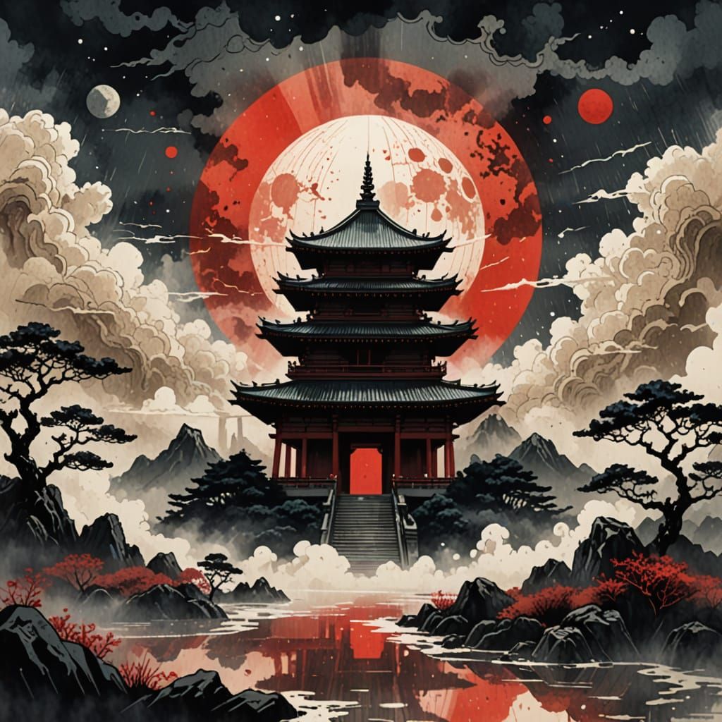 Dark Temple  by @JollyNewt