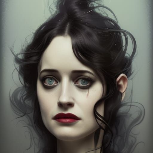 Eva green, tim Burton movie