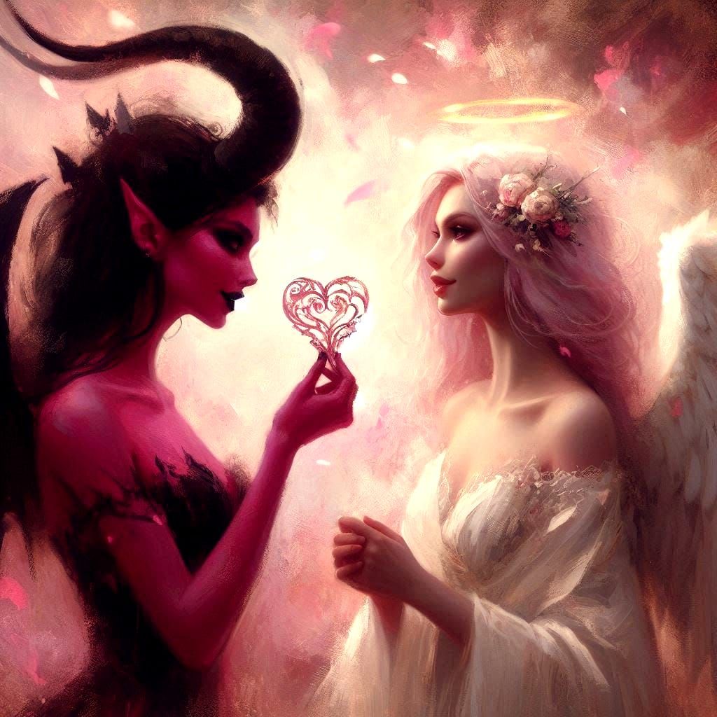 Valentine Between Heaven and Hell