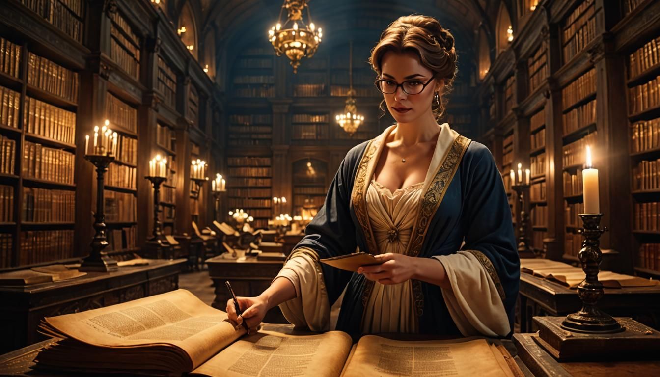 The Librarian  by @ErikChieftain