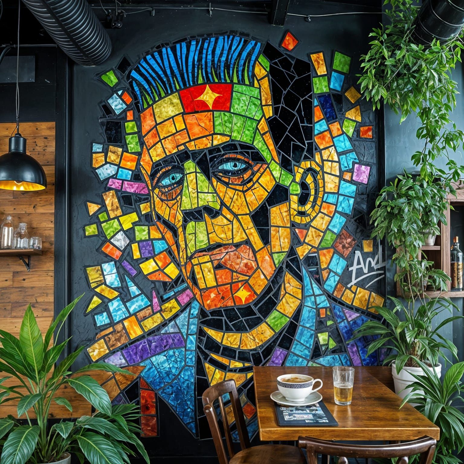 Frankenstein's Monster  by @Antinomy