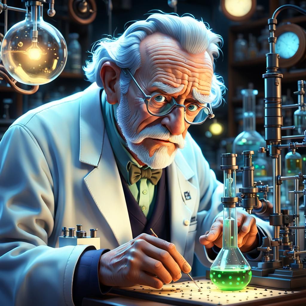 "Silence, genius at work."  by @Gorbelix