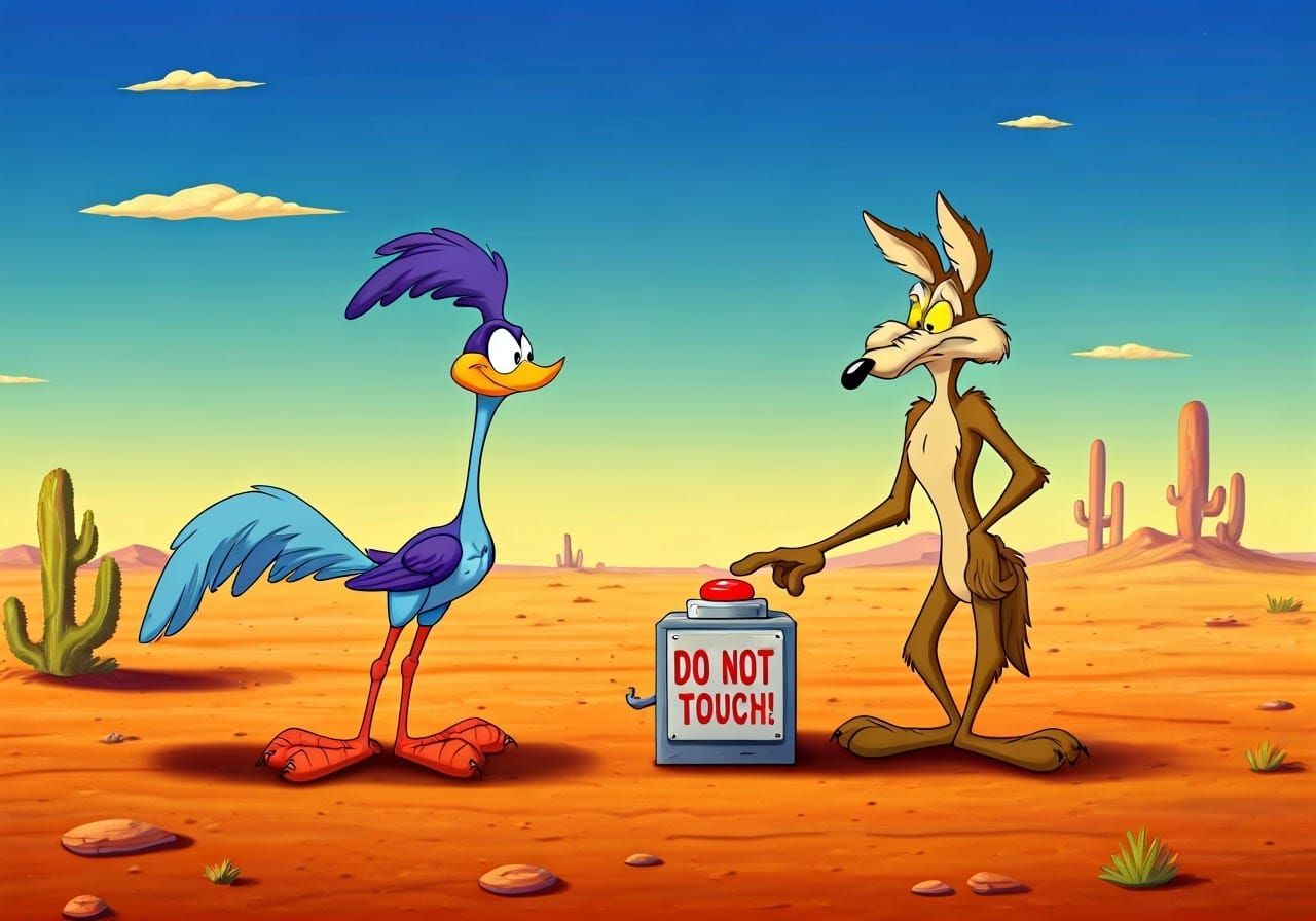 🚨🛑Don't Press the Button🛑🚨  by @Kittens AI Creations