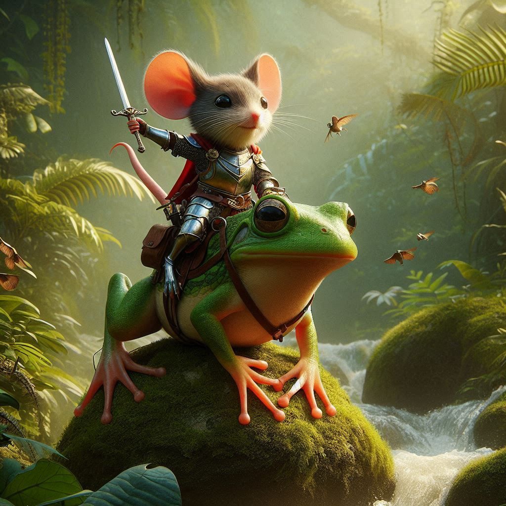 Mouse Knight and his Frog 2