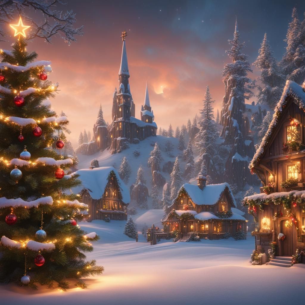 Christmas village