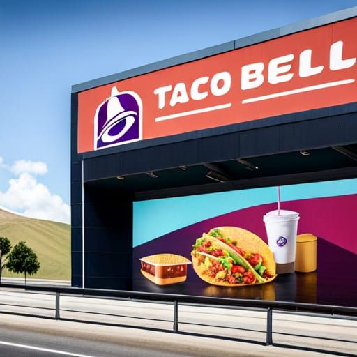 Taco Bell billboard - AI Generated Artwork - NightCafe Creator