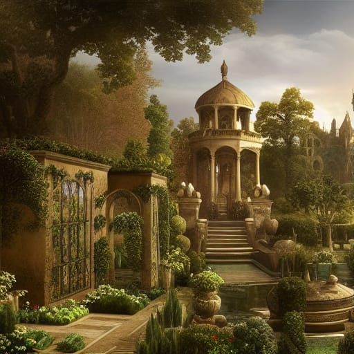 renaissance garden undefined