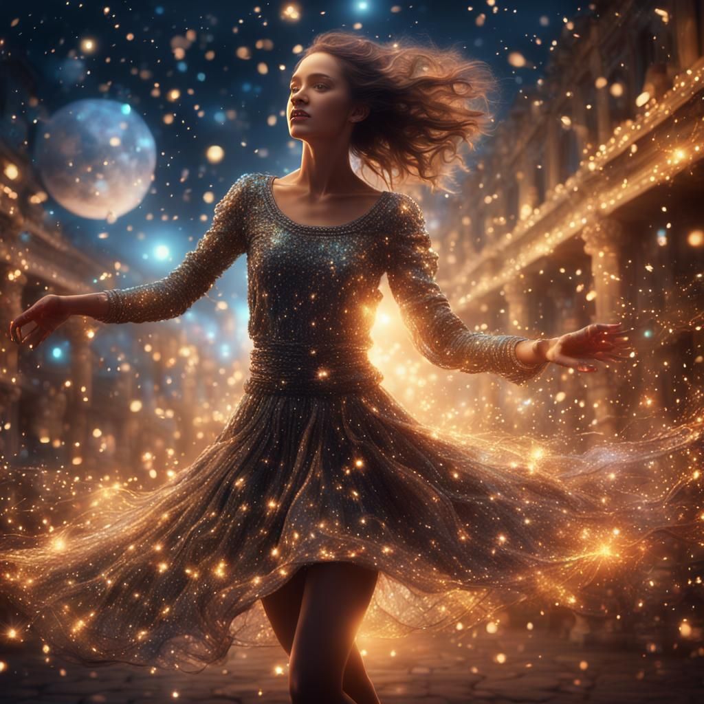 Sparkling dance  by @A_Ignorance