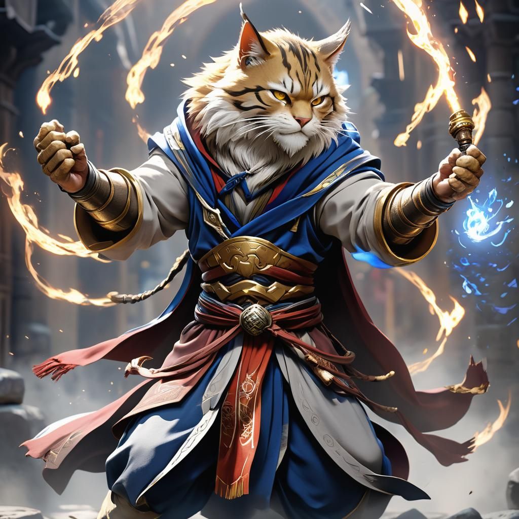 Khajit Mage - AI Generated Artwork - NightCafe Creator