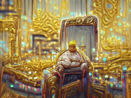 The king on the "The man behind the throne" - weight: 1

"Em...